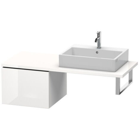 L-CUBE mobile consolle basso 400x520x547mm noce scuro