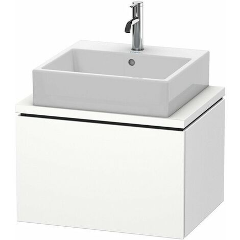 L-CUBE mobile consolle basso 400x620x477mm bianco opaco