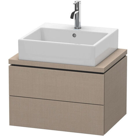 L-CUBE mobile consolle basso 400x620x477mm lino