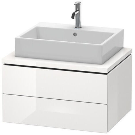 L-CUBE mobile consolle basso 400x720x547mm noce scuro