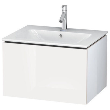 L-CUBE mobile lavabo 620x481x400mm noce scuro