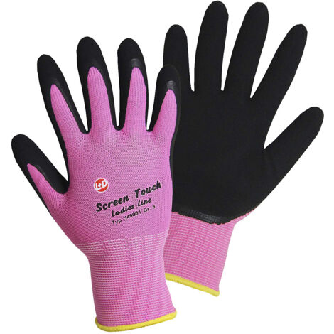 L+D SCREEN TOUCH 149061-8 LATEX GANTS TRICOTÉS FINS TAILLE: 8 CAT I 1 PAIRE(S)