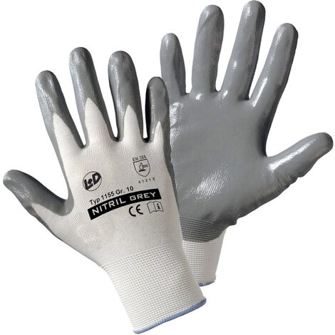 1 Paar Handschuhe Größe 10 PERFECT POLY GREY-PU von Honeywell 2400250-10 