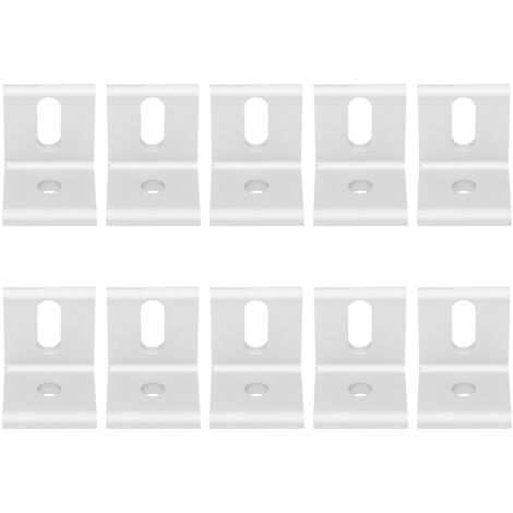 L-förmiger Aluminium-Eckwinkel – 10er-Pack