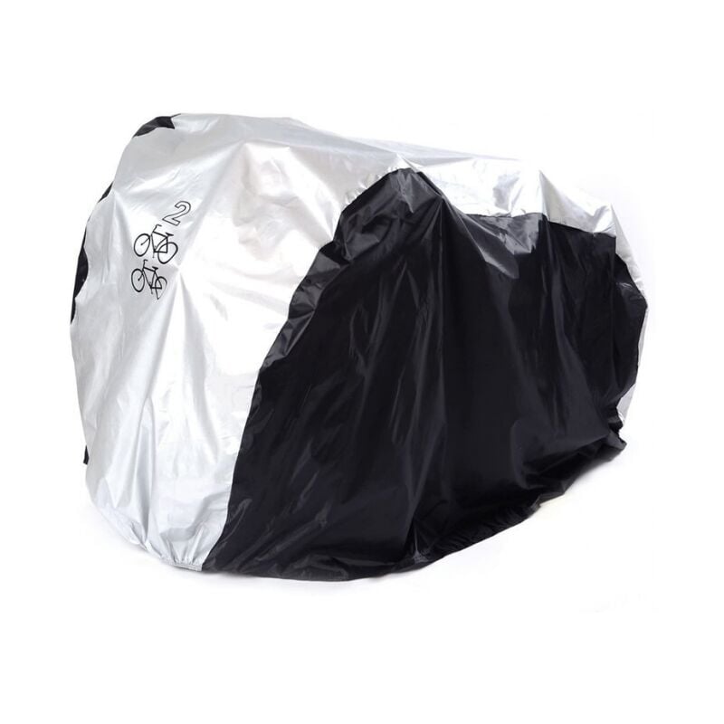 Cyslmuk - m Housse de vélo pour 2 vélos - Étanche - Résistante à la poussière - Protection uv