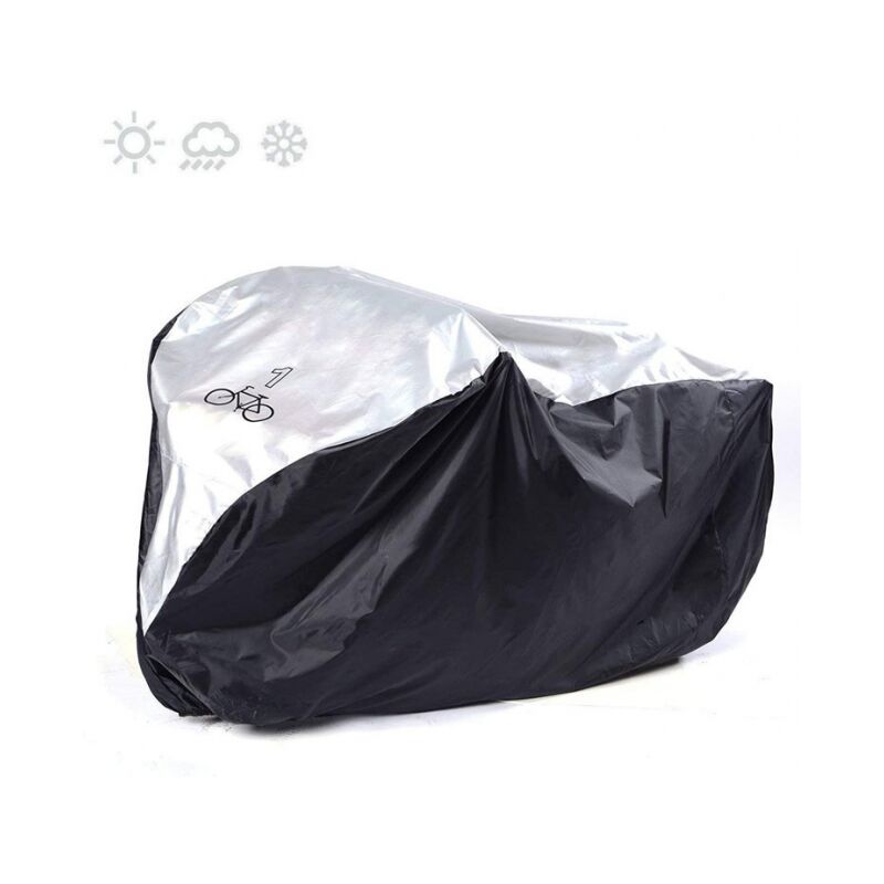 S Housse de vélo pour 1 vélos - Étanche - Résistante à la poussière - Protection uv