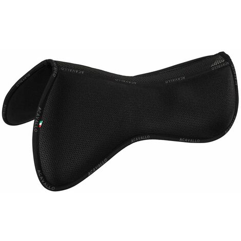 Selle d'obstacle compensée ACavallo close contact sans dos en mousse à mémoire de forme ACavallo