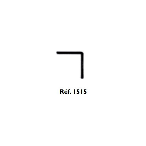 L-Profile 1515 PRUNIER - 15x15 mm x 2,6 m - bianco - LPB1515