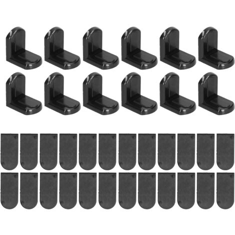 L Shaped Corner Brace Right Angle Brackets Fastener for Shelves Furniture Cabinet