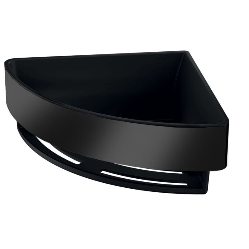 Inda - L.18 H.7 cm panier d'angle extractible en acier noir