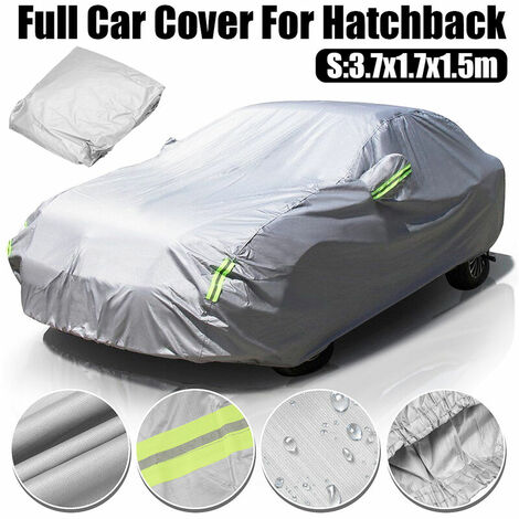 SOLEIL L.370 x W.170 x H.150cm Funda coche universal Bache 190T gris