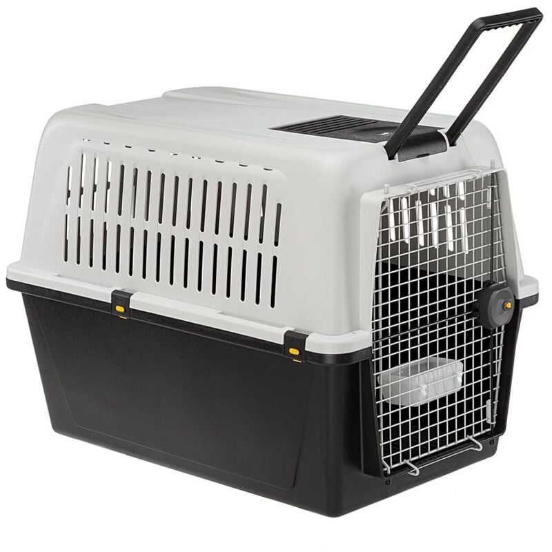 Atlas 50-60 Panier de transport pour chiens de taille grande. Taille 50 ou 60.. Variante atlas 60 - Misure: 61 x 91 x h 68 cm - Gris - Ferplast