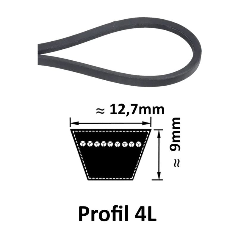 AYP - 4L1120 - courroie kevlar 1/2' x 112'