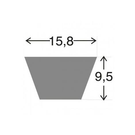 L555 - Courroie 5L550