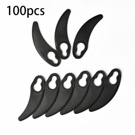 L58 Small Crescent Trimmer Plastic Blade Lawn Mower Trimmer Plastic Blade Garden Tool Accessories