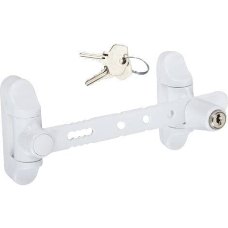 L6c Window Locking Device - Anti-Fall Device - No need to install external buttons - 2 buttons