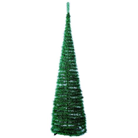LA BOUTIQUE DE Noël - Árbol de Navidad Artificial emergente SlimTree Verde 180 cm