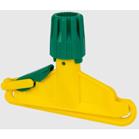 La Briantina Pinza in Plastica Jack per Ricambio Mop, Fissaggio di Moci Lavapavimento, Compatibile con Manici di ø 21-24 cm
