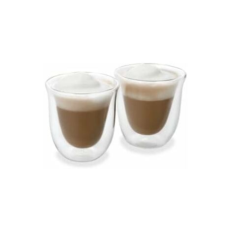 La Cafetière - Juego De 2 Tazas Para Capuchino, Doble Pared