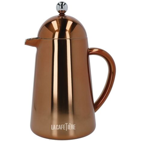 La Cafetière LCTHERM8CPCOP Caffettiera Havana, isolata, rame