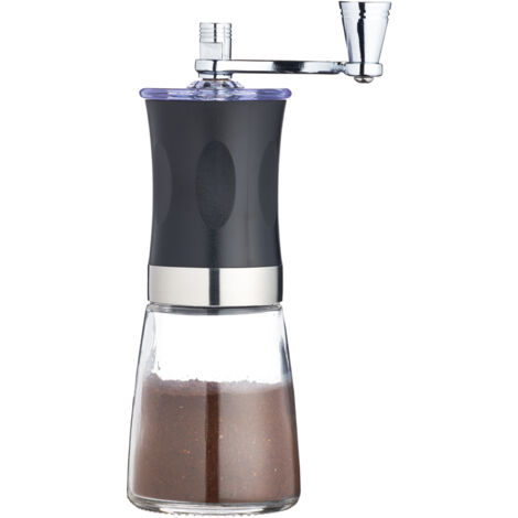 La Cafetière Molinillo de Café Manual, Molinillo manual de café en grano, Negro