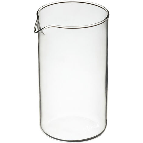 La Cafetière Vaso de vidrio de recambio cafeteras de prensa francesa,1 litros, Transparente, LCB8CUP