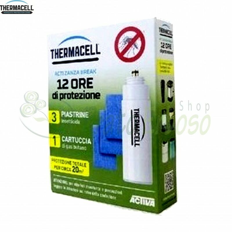 

Carga de 12 horas para dispositivos - Thermacell