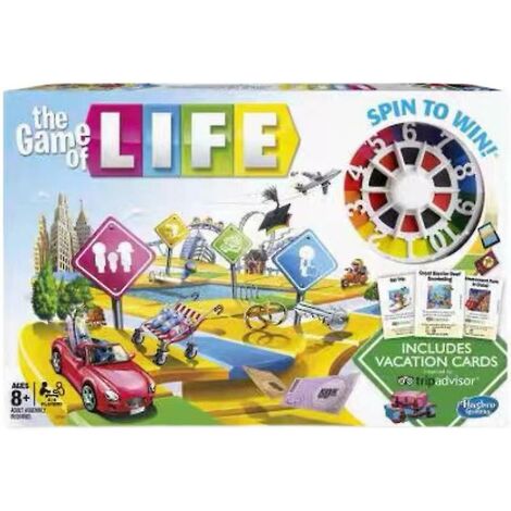 La carte de jeu de société Game Of Life Party