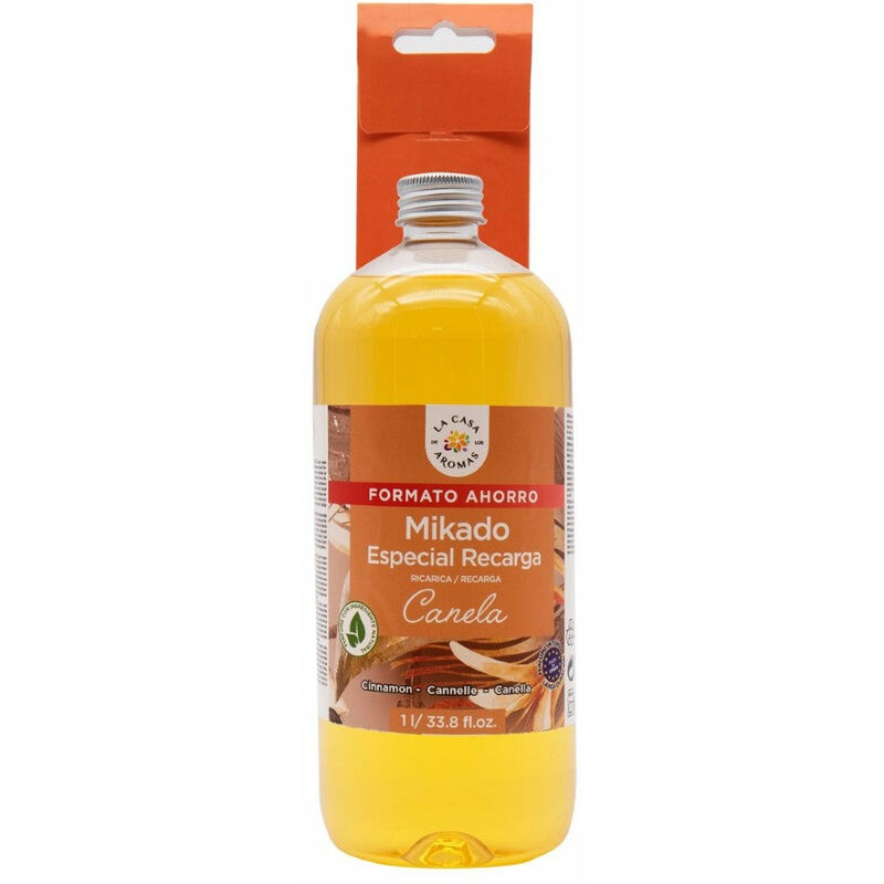 

Recambio para Ambientador La Casa de los Aromas Mikado Canela (1000 ml)