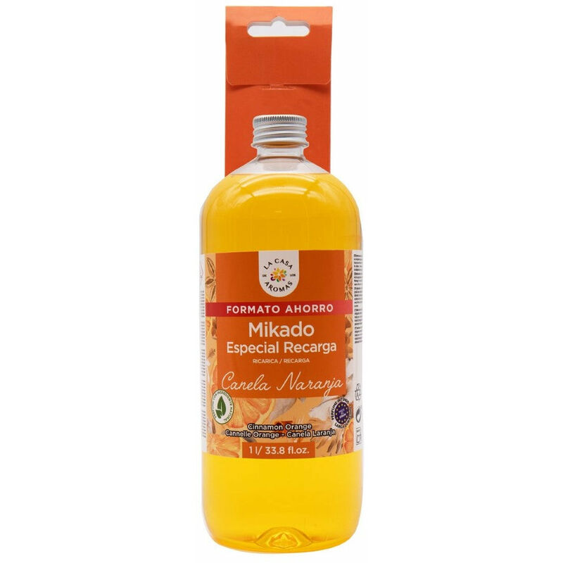 

Recambio para Ambientador La Casa de los Aromas Mikado Naranja Canela (1000 ml)