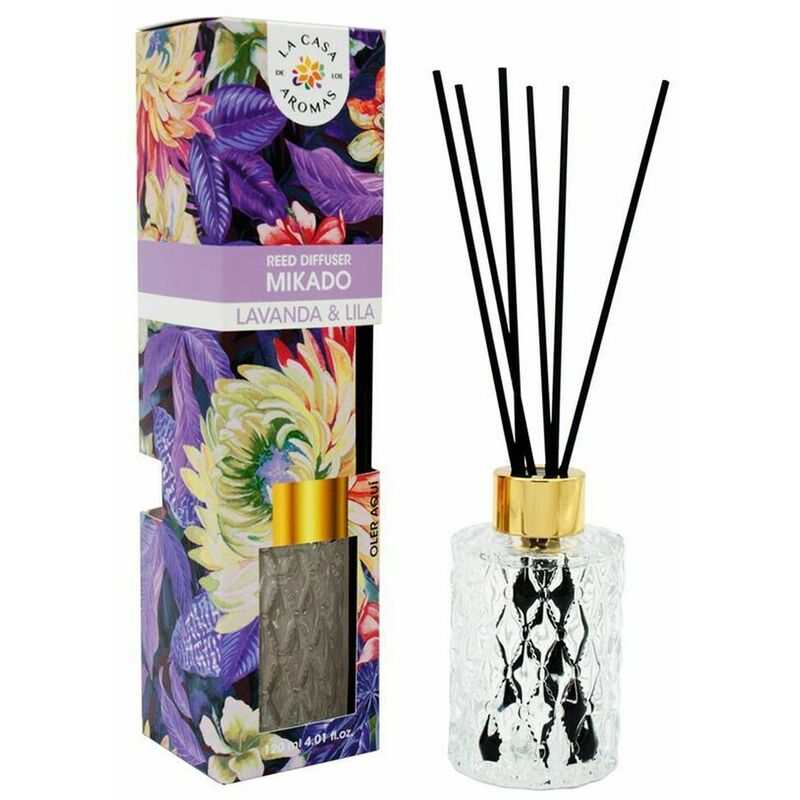 

Varitas Perfumadas Mikado Lila Lavanda (120 ml) - La Casa De Los Aromas
