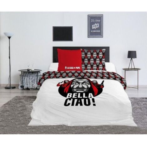 La Casa de Papel Bella Ciao Housse de Couette 220x240 cm