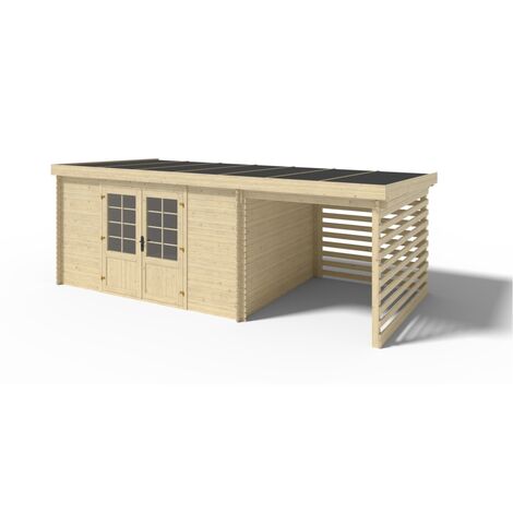 Casetta per Bambini in Legno Outdoor Toys Peter 2,64 m² de con Portico  146x181x145 cm