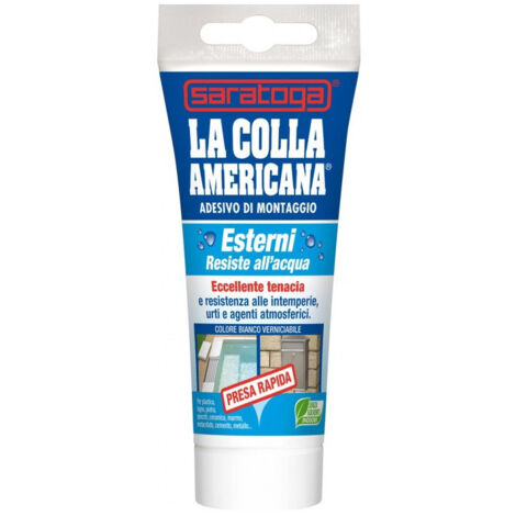 La colla americana 200gr colla bianca universale a presa rapida per esterni ed interni