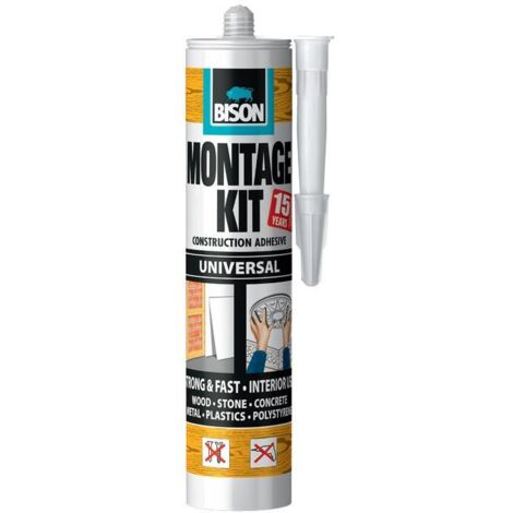 La colle Bison 1340705 Montage Kit 440 g