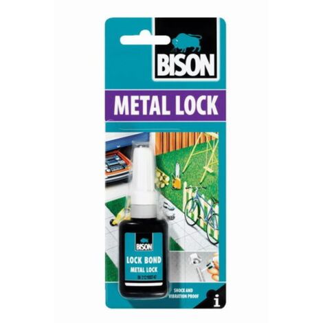 La colle Bison 1490405 Metal Lock 10 ml