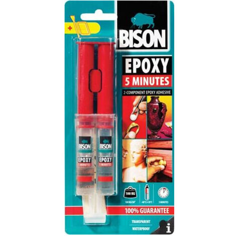 La colle Bison 1586025 Epoxy 5 min 24 ml
