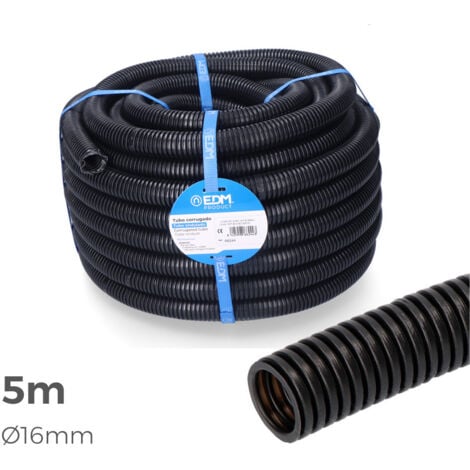 La copertura interna è di 16 mm x 25 mm e di 5 mm in PVC nero CE