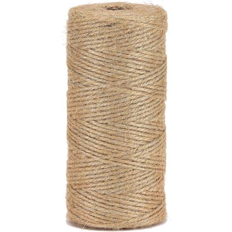 la Cordeline Ficelle Jute Naturel 1.5mm 100m Pour Le Jardinage, Bricolage, Activits Manuelles