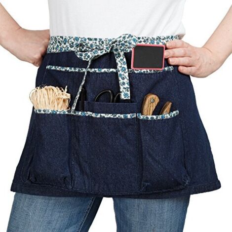La cordeline Grembiule da Giardinaggio in Cotone Blue Jeans Liberty 64 x 0,5 x 34 cm TJC1BJL
