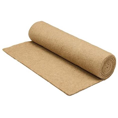 La cordeline Pacciamatura naturale feltro di iuta 1000 GR/m², rotolo larghezza 0,50 m x lunghezza 1,50 m, per giardinaggio CJN10DP
