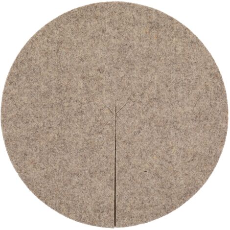 La cordeline Set di 2 Dischi pacciamatura Lana, 600 gr/m, 30 cm
