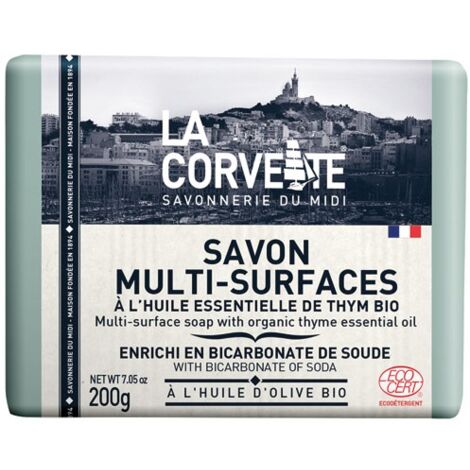 LA CORVETTE - Savon multisurfaces 200g thym ecocert