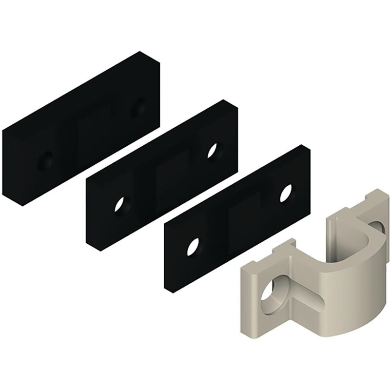 La Croisée DS Gabel Aluminium anodisiert RAL9006