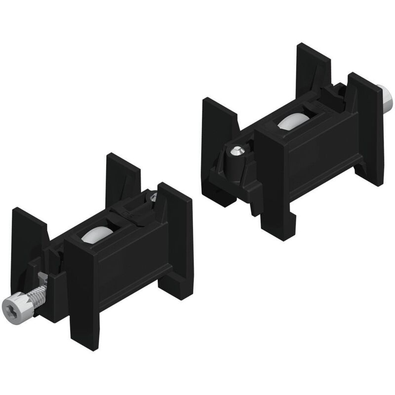 La Croisee DS DS4535 Schienenwagenset für Aluminium-Schiebetüren