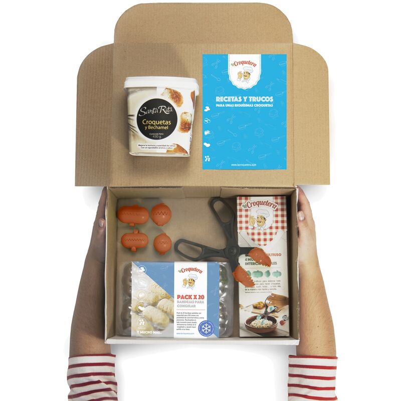 

Kit iniciación color rojo : patentado y fabricado en España - La Croquetera