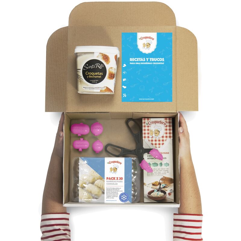 

Kit iniciación color rosa : patentado y fabricado en España - La Croquetera
