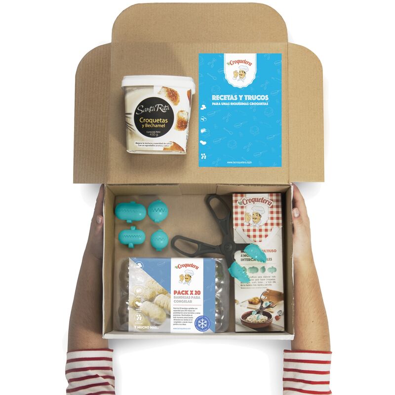 

Kit iniciación color turquesa : patentado y fabricado en España - La Croquetera
