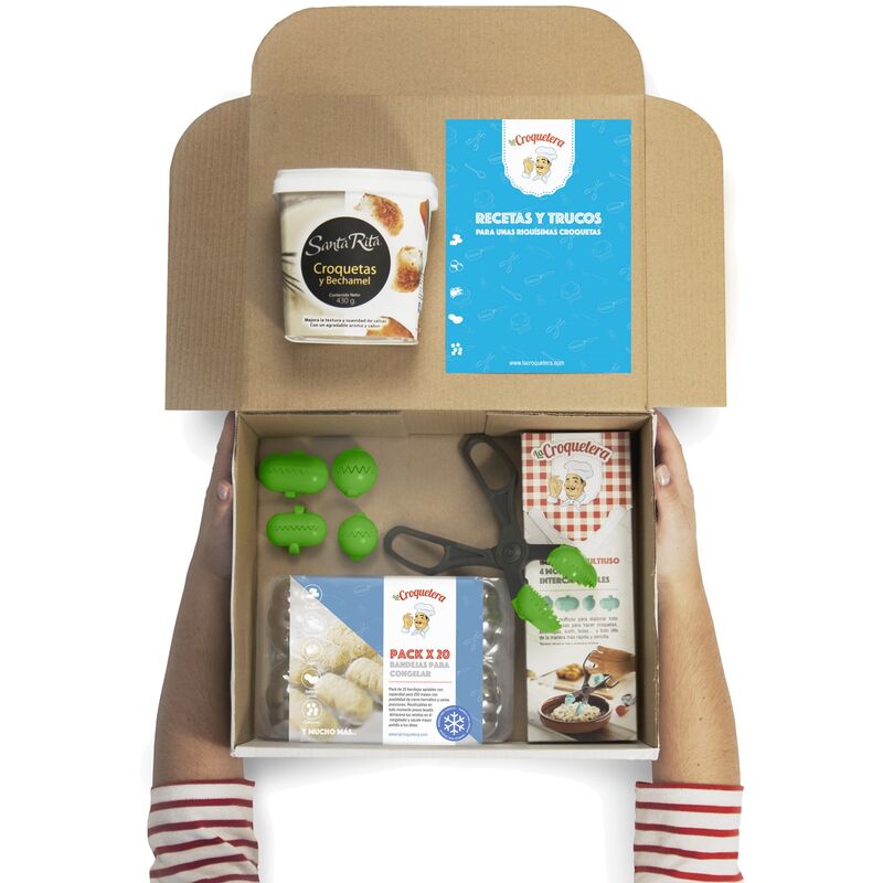 

Kit iniciación color verde - La croquetera: patentado y fabricado en España