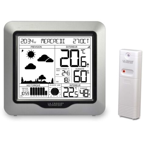 La Crosse Technology Stazione meteo WS6823-SIL, argento